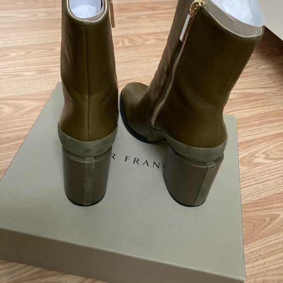 Dear Frances Olive Spirit Boots sz. 39 - Picture 4 of 5